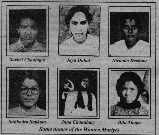 photo of women martyrs
